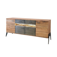 Aparador en Acacia Led Hudson - Imagen 2
