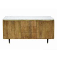 Aparador en Acacia Marble White