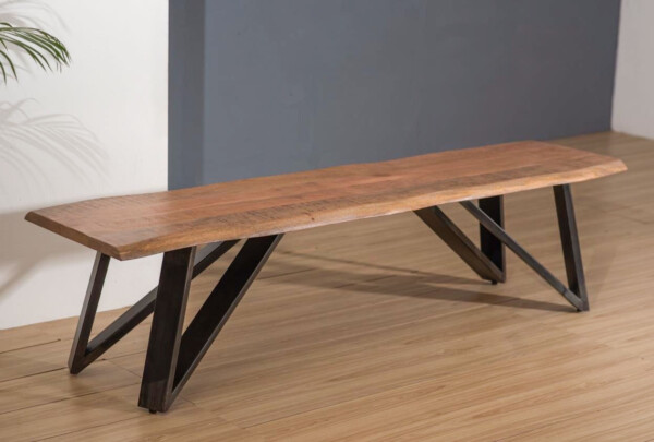 Banco comedor 2'6cm madera MANGO