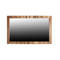 Espejo rectangular acacia BRONX