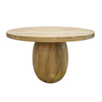 Mesa de Centro en Mango Natural