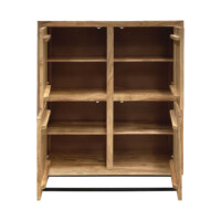 Mueble alto acacia SIMETRIC - Imagen 2