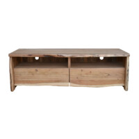 Mueble TV Pequeño en Acacia Natura Edge