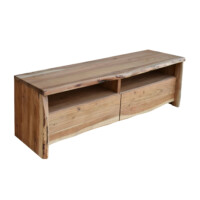 Mueble TV Pequeño en Acacia Natura Edge - Imagen 3