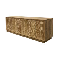Mueble tv acacia CÍRCULOS - Imagen 2