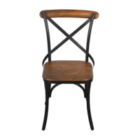 Silla cruceta metal mango BLACK - Imagen 4