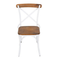 Silla cruceta metal mango WHITE - Imagen 5