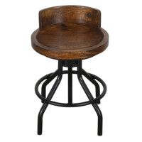 Taburete regulable metal mango INDUS - Imagen 3