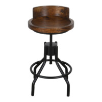 Taburete regulable metal mango INDUS - Imagen 5