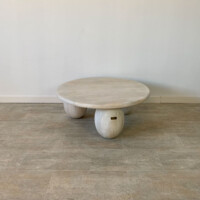 Mesa de Centro 3 Patas en Mango White - Imagen 2
