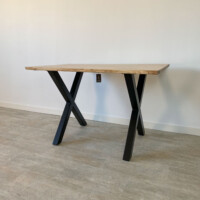 Mesa de Comedor 80cm en Acacia - Imagen 6