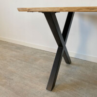 Mesa de Comedor 80cm en Acacia - Imagen 4