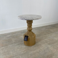 Mesa Auxiliar en Mango Marble White - Imagen 5