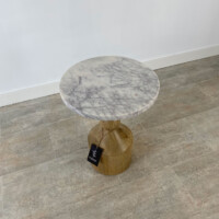 Mesa Auxiliar en Mango Marble White - Imagen 2