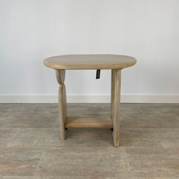 Mesa Auxiliar en Mango Blanqueado - Imagen 5
