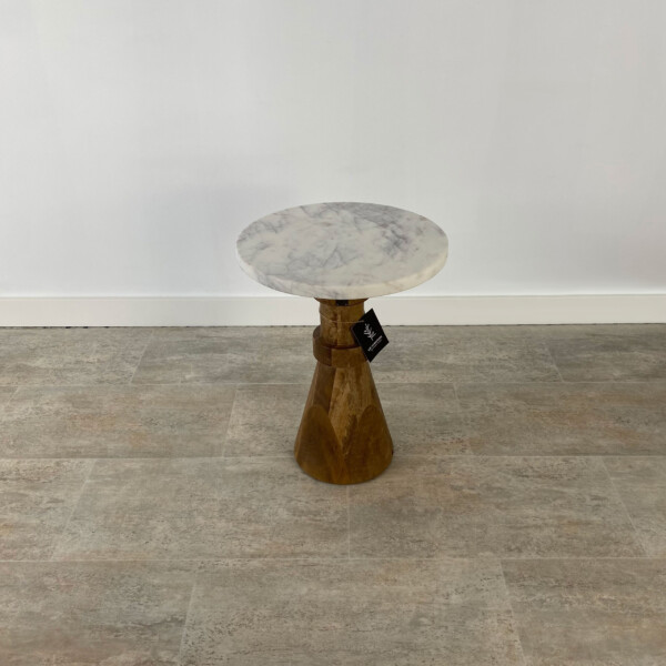 Mesa Auxiliar en Mango Marble Brown - Imagen 3