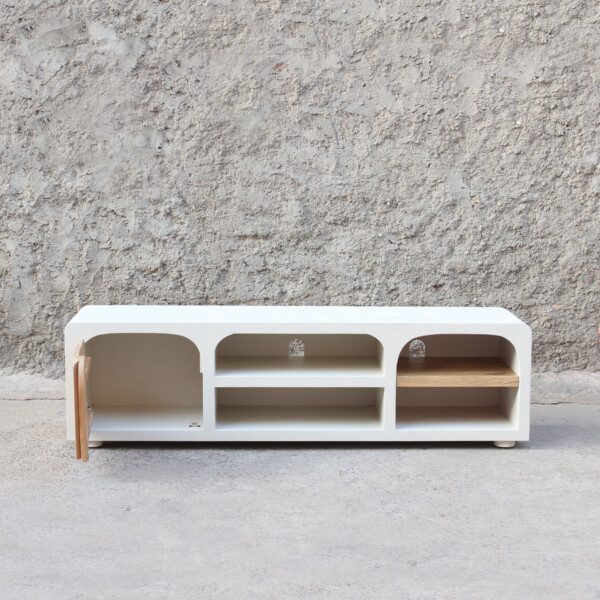 Mueble Tv de Efecto Cemento Ibiza - Imagen 4