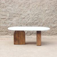 Mesa de Centro con Mármol Ibiza - Imagen 3