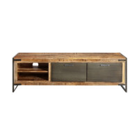 Mueble TV en Mango y Metal Jepolo - Imagen 2