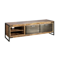 Mueble TV en Mango y Metal Jepolo - Imagen 3