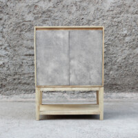 Mueble Alto Puertas de Efecto Cemento Ibiza
