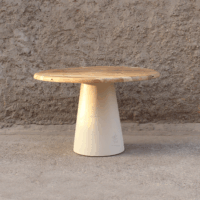 Mesa de Comedor de Madera y Efecto Cemento Ibiza