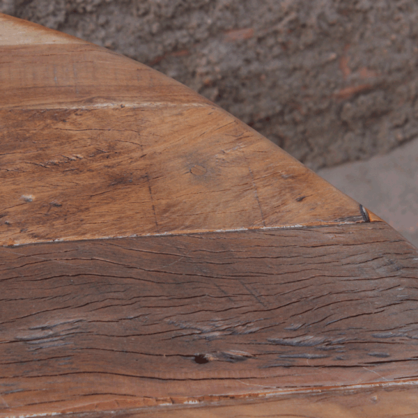 Mesa de Comedor de Madera y Efecto Cemento Ibiza - Imagen 3