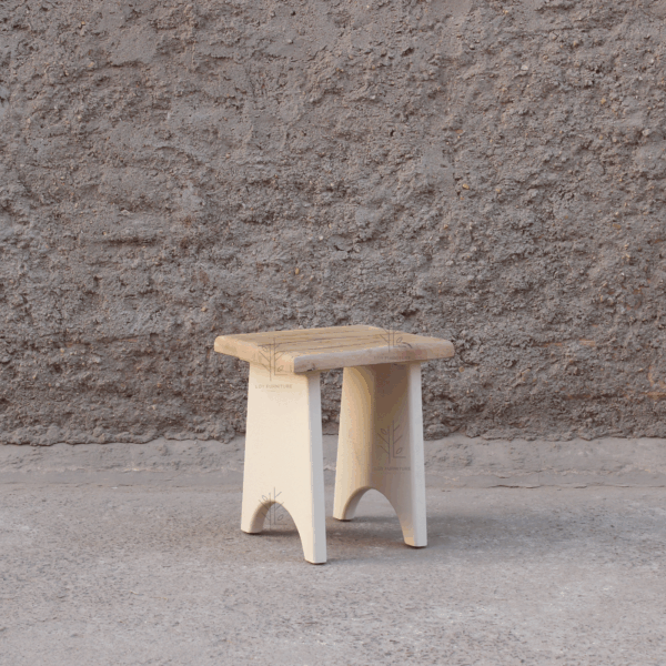 Mesa Auxiliar Rectangular de Efecto Cemento Ibiza