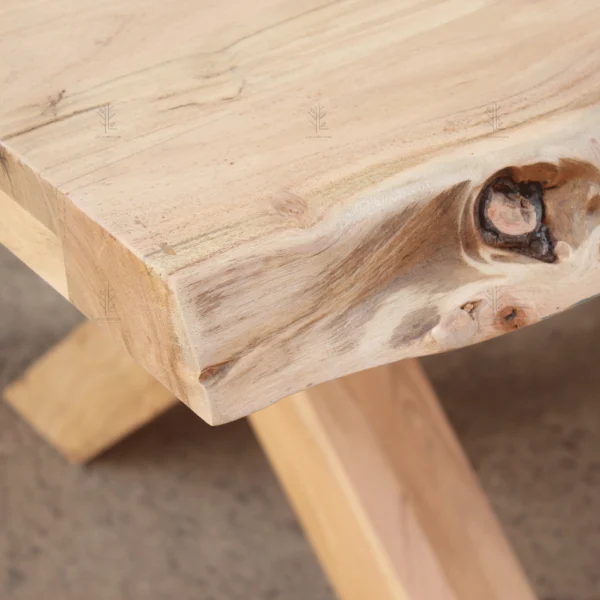 Mesa de Comedor 160cm en Acacia Ibiza - Imagen 7
