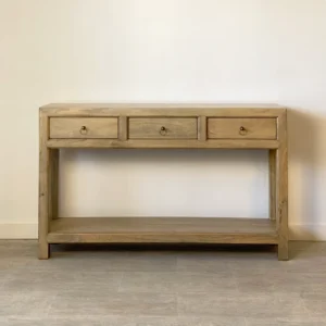 Consola de 120cm en Mango Rustic