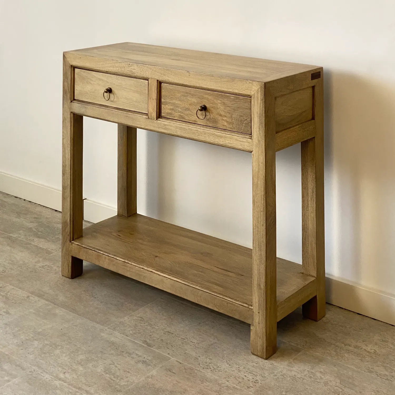 Consola de 80cm en Mango Rustic - Imagen 2