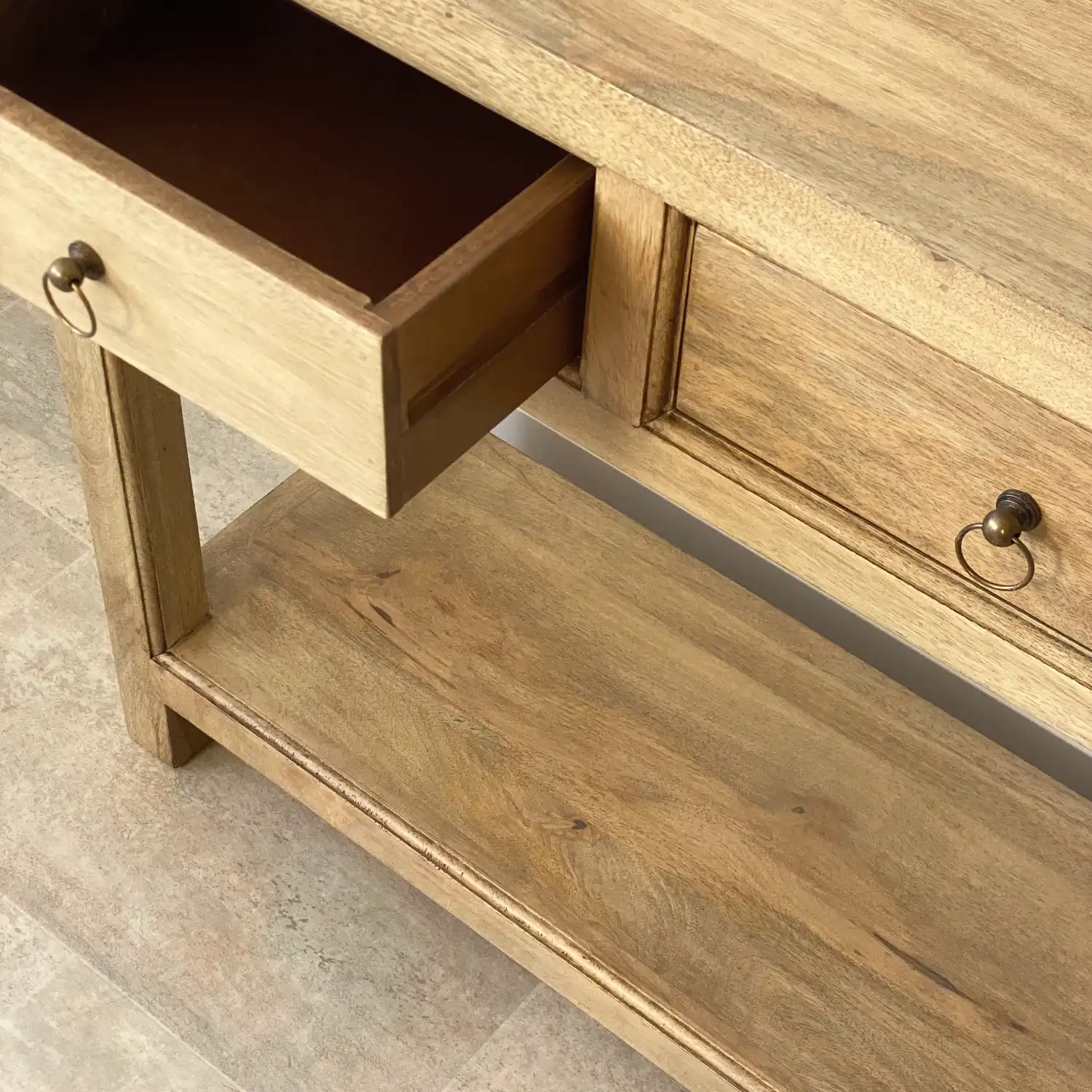 Consola de 80cm en Mango Rustic - Imagen 3