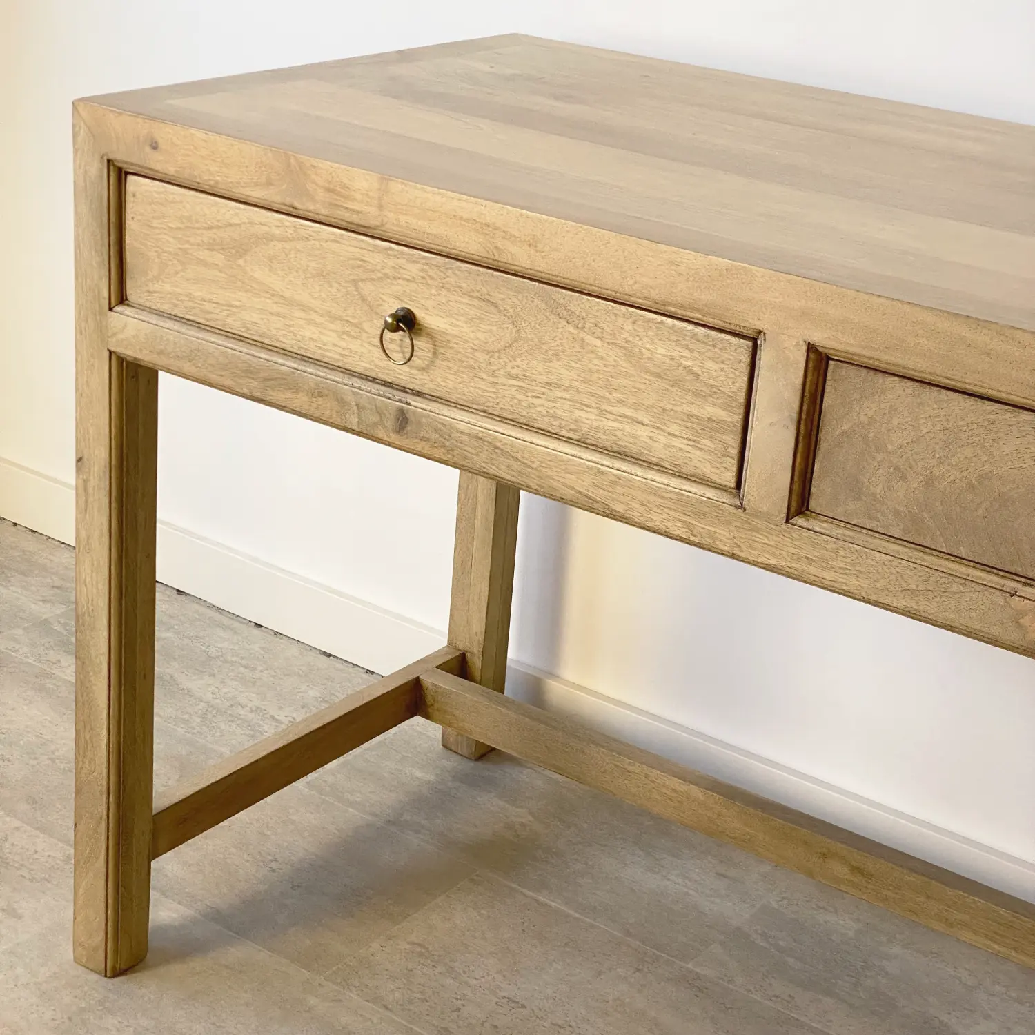 Escritorio con 2 cajones en Mango Rustic - Imagen 5