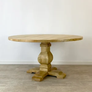 Mesa de Comedor Redonda 140cm en Mango Provenzal