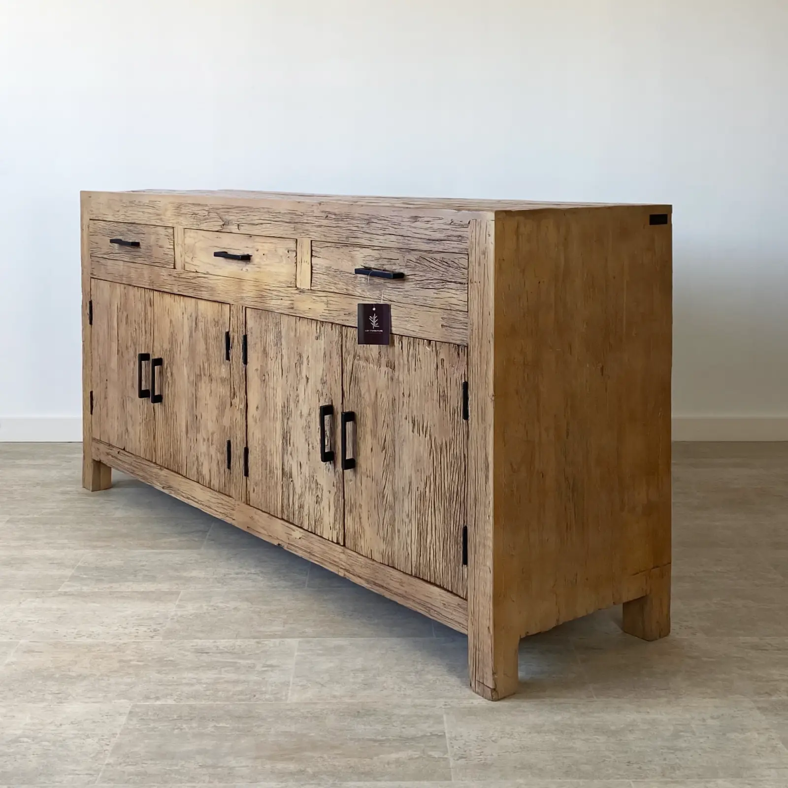 Aparador 160cm en Madera Reciclada Formentera - Imagen 4