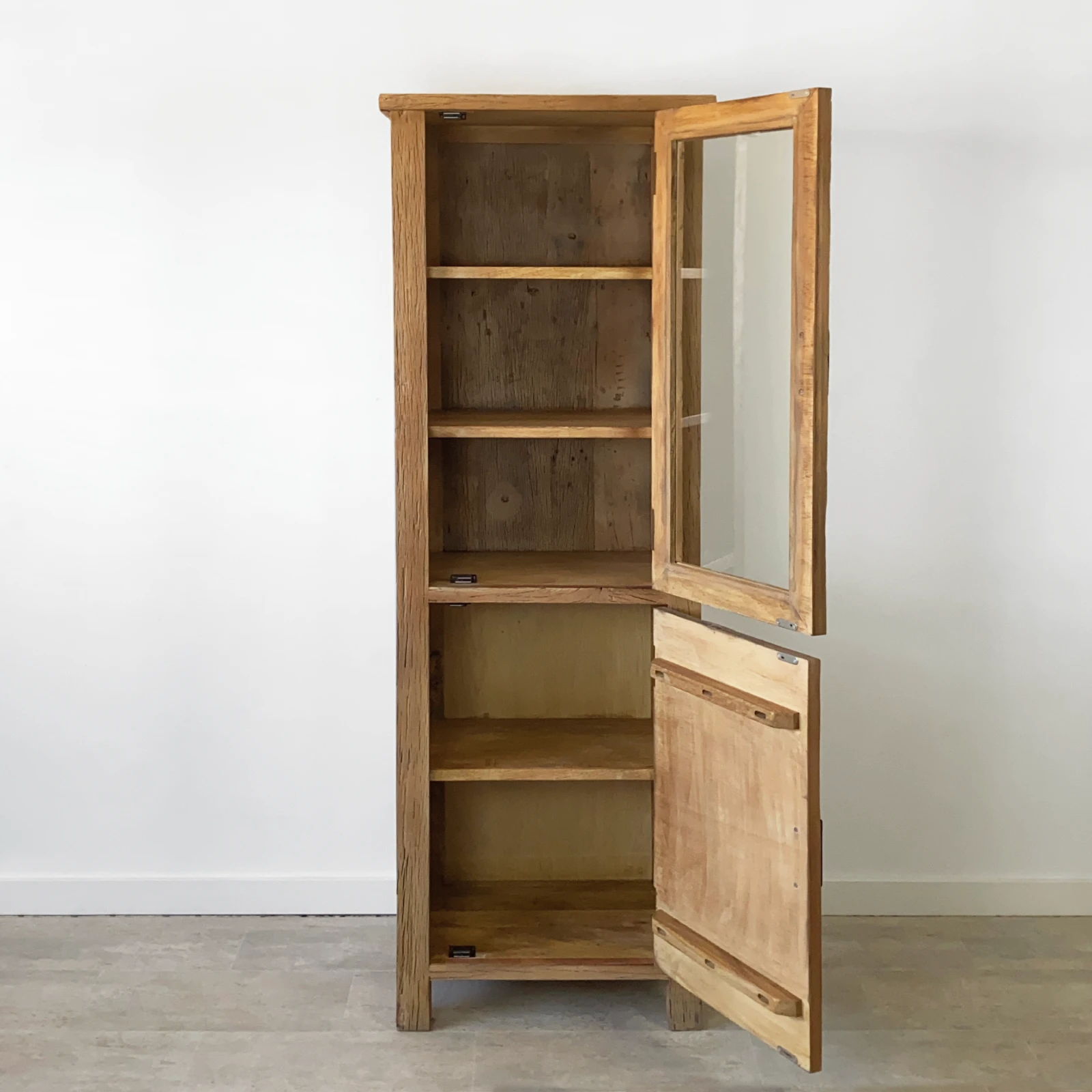 Vitrina de 2 Puertas en Madera Reciclada Formentera - Imagen 4