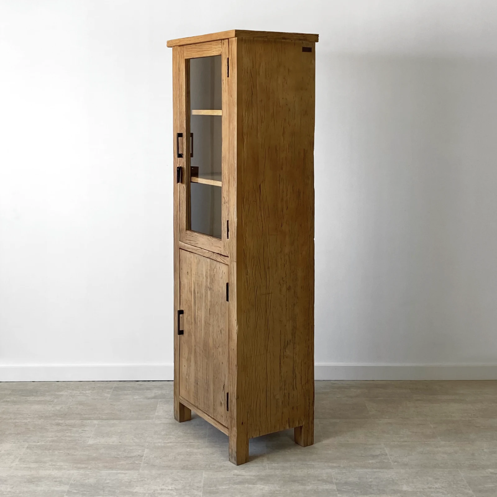 Vitrina de 2 Puertas en Madera Reciclada Formentera - Imagen 6