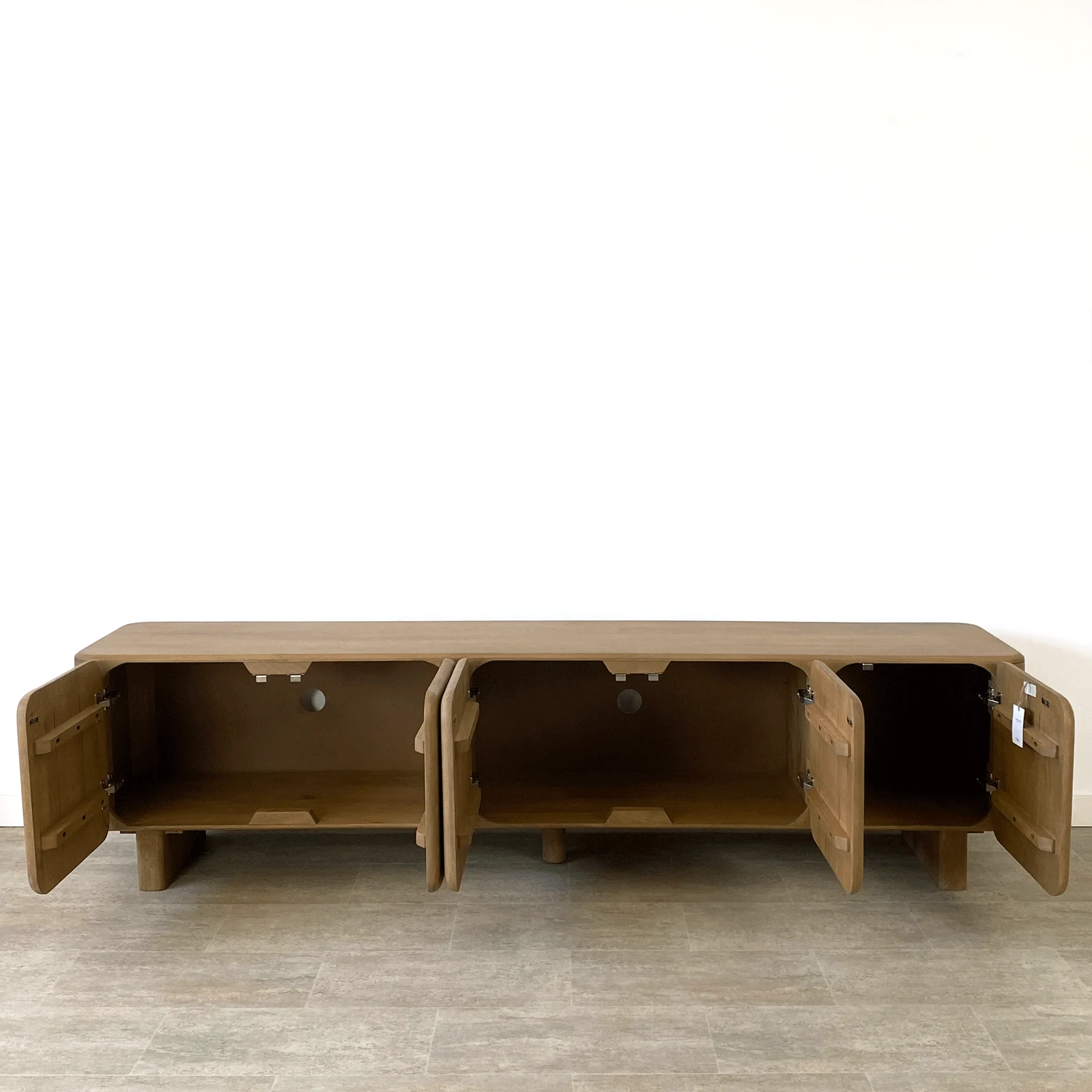 Mueble Tv 215cm en Mango Curve - Imagen 2