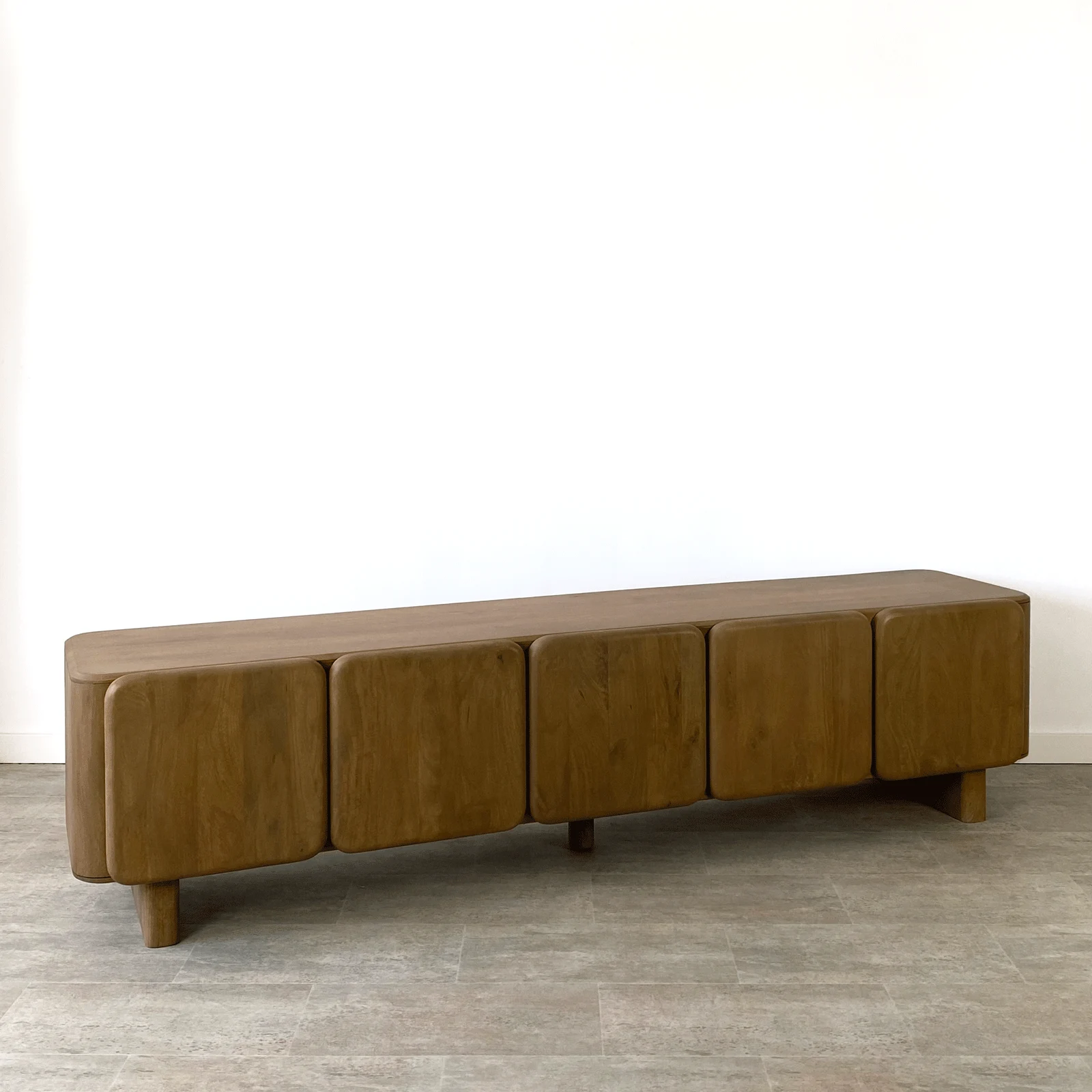 Mueble Tv 215cm en Mango Curve - Imagen 3