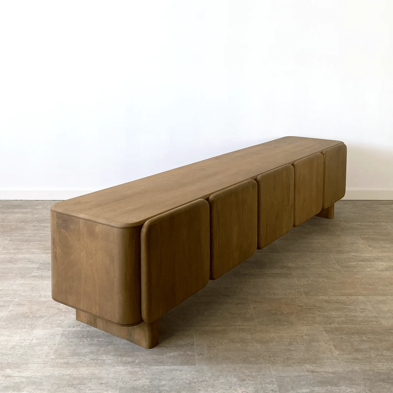 Mueble Tv 215cm en Mango Curve - Imagen 7