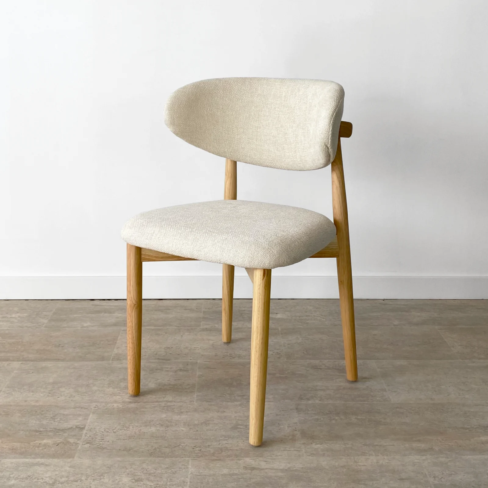 Pack 2 Sillas Rubberwood Natural