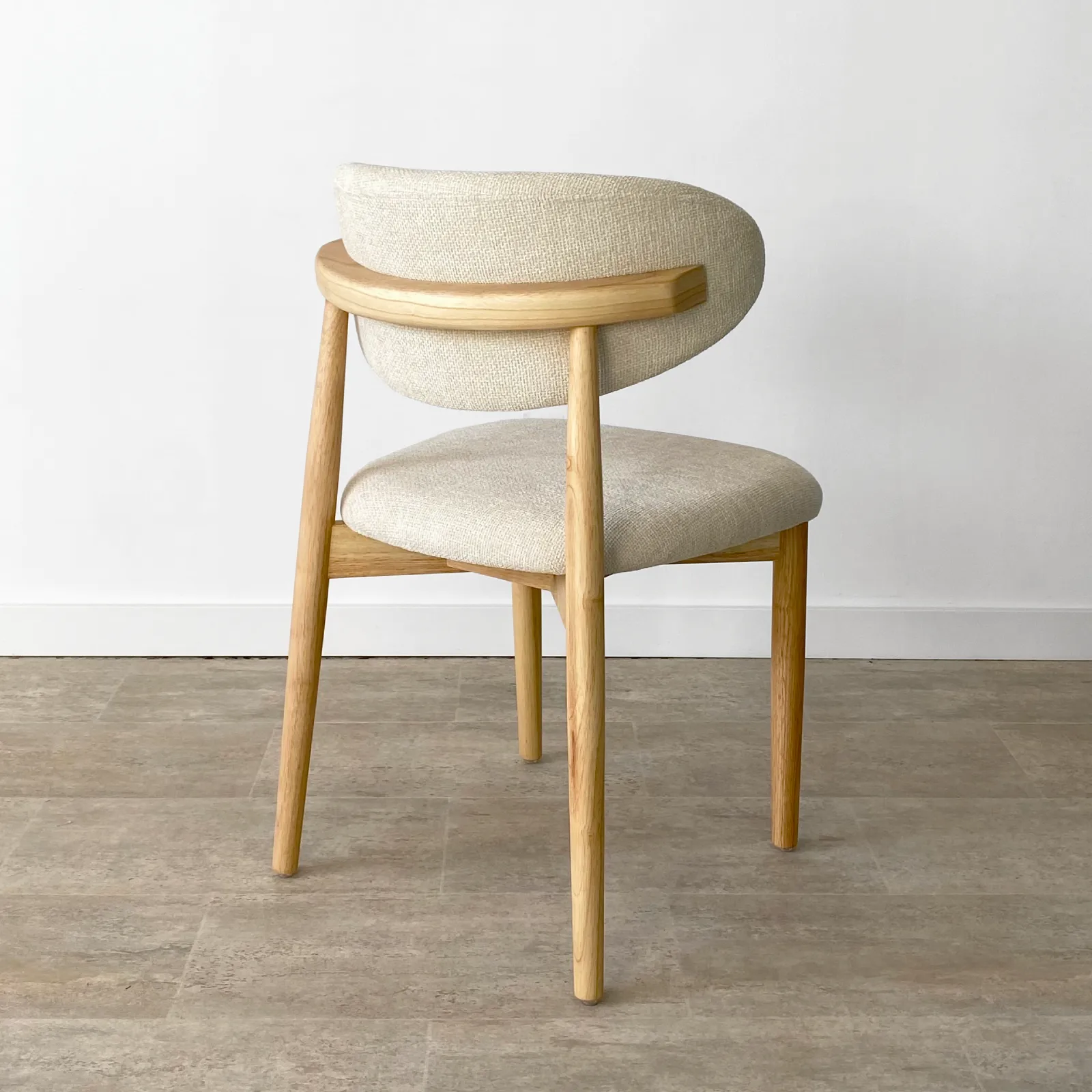 Pack 2 Sillas Rubberwood Natural - Imagen 2