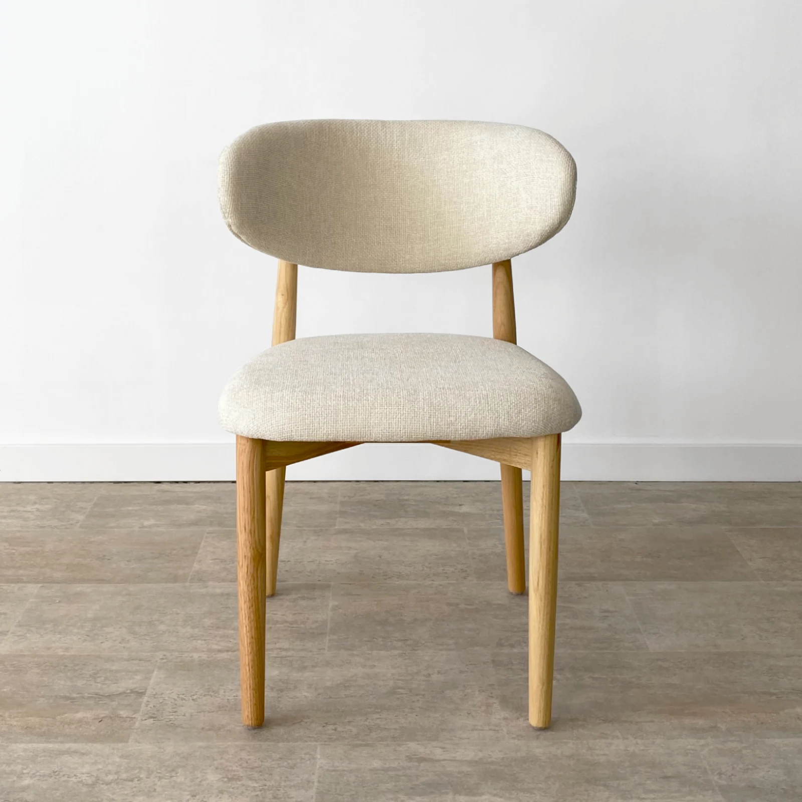 Pack 2 Sillas Rubberwood Natural - Imagen 3