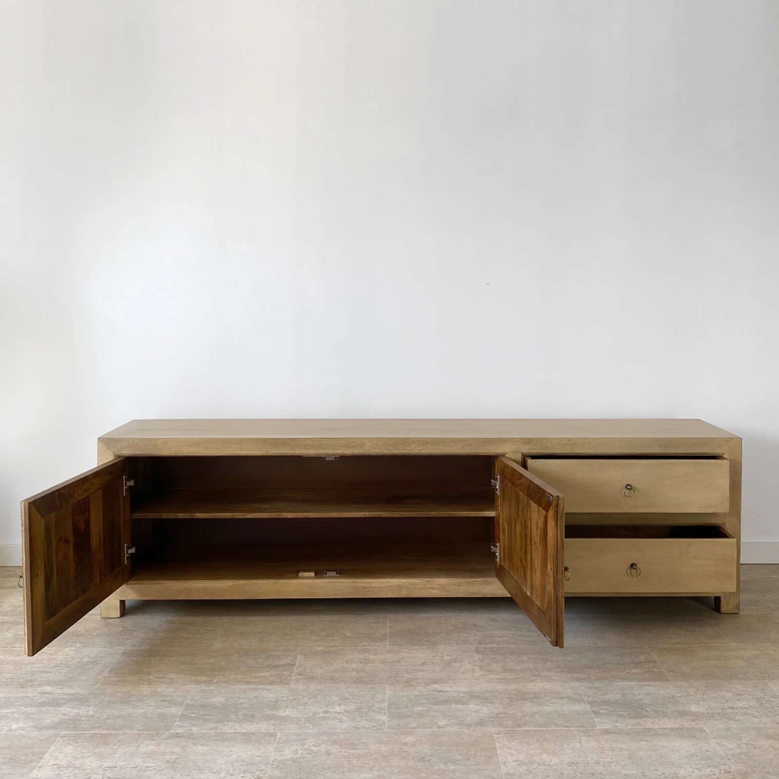 Mueble Tv 200cm en Mango Rustic - Imagen 2