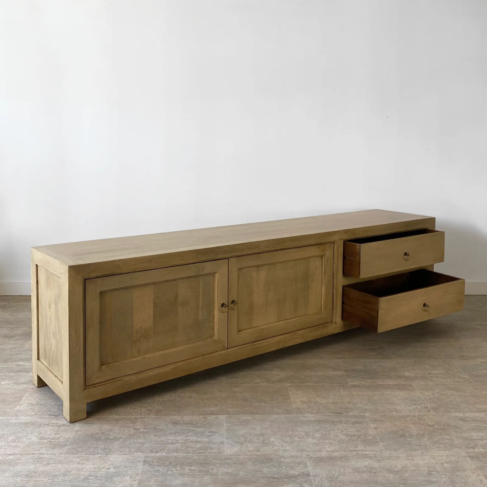 Mueble Tv 200cm en Mango Rustic - Imagen 3