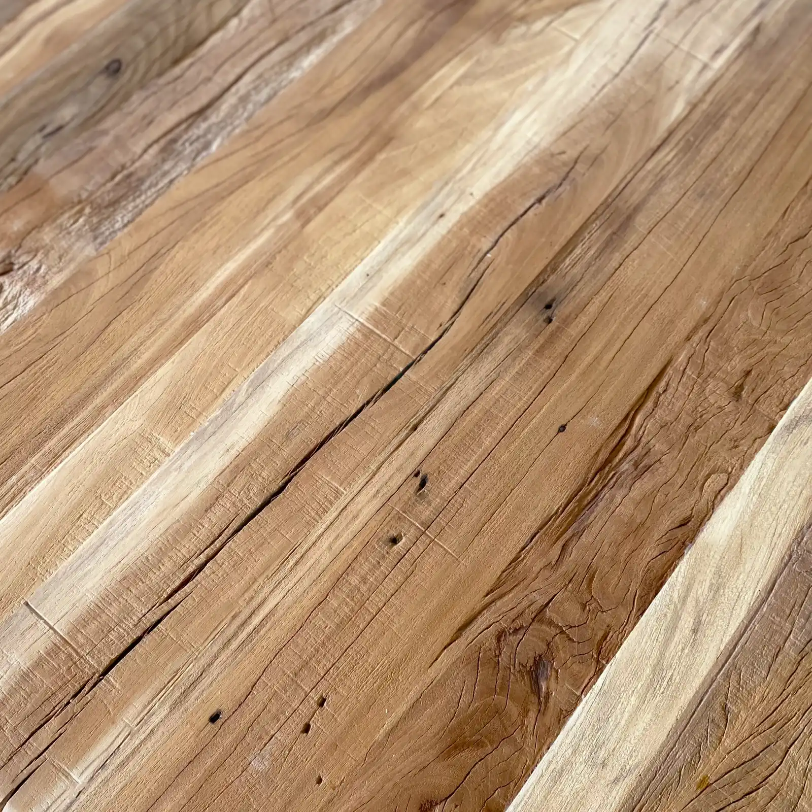 Mesa de Comedor Redonda en Madera Reciclada Ibiza - Imagen 4