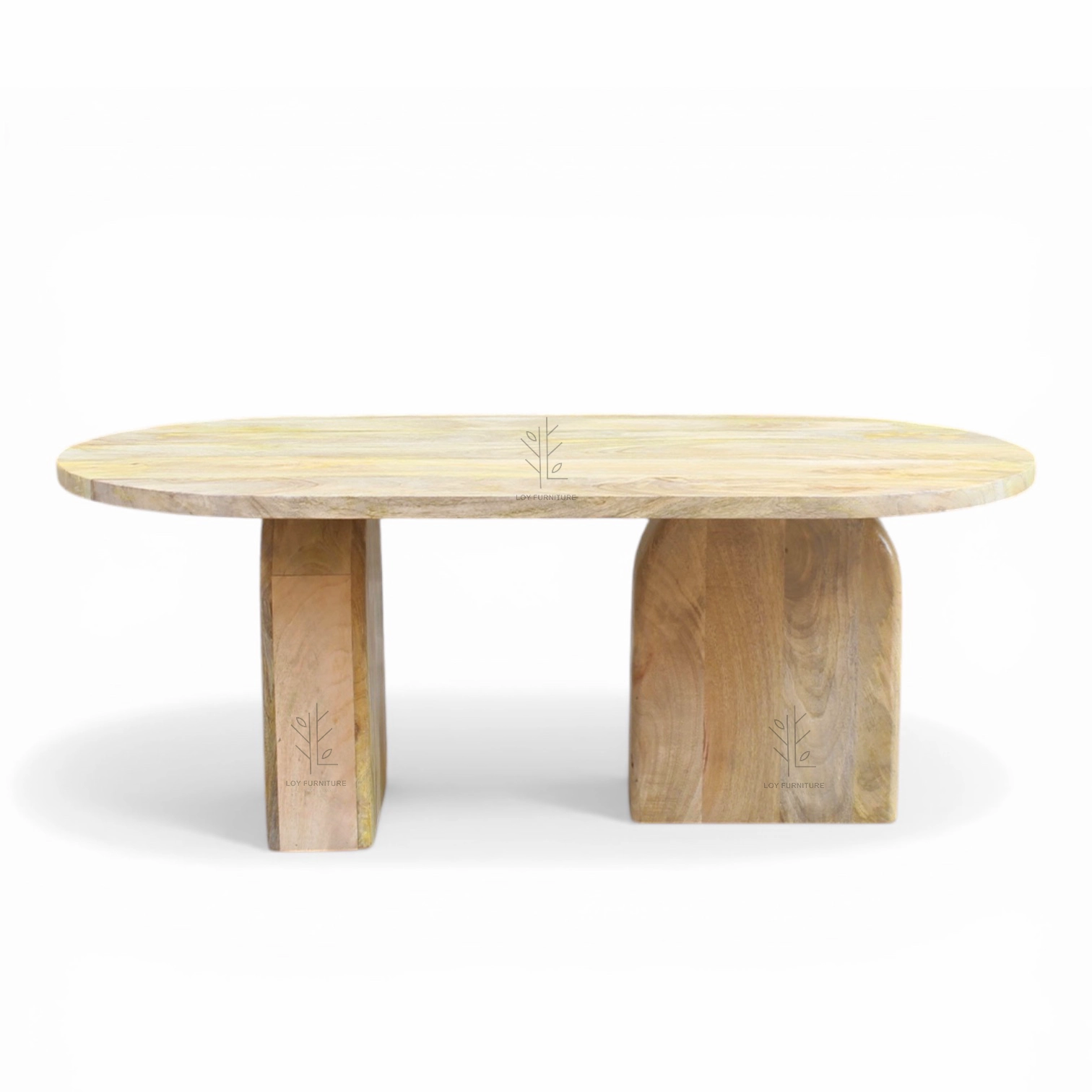 Mesa de Centro en Mango Natural Ibiza - Imagen 2