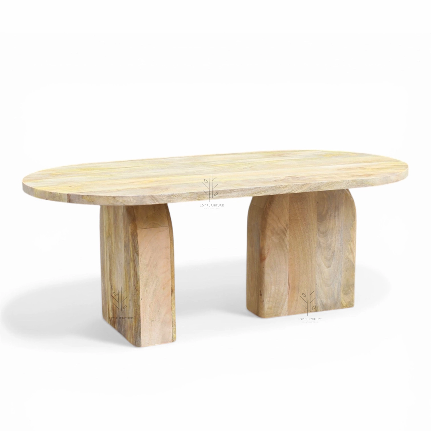 Mesa de Centro en Mango Natural Ibiza - Imagen 4