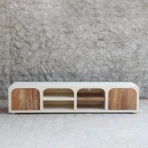 Mueble Tv 200cm de Efecto Cemento Ibiza