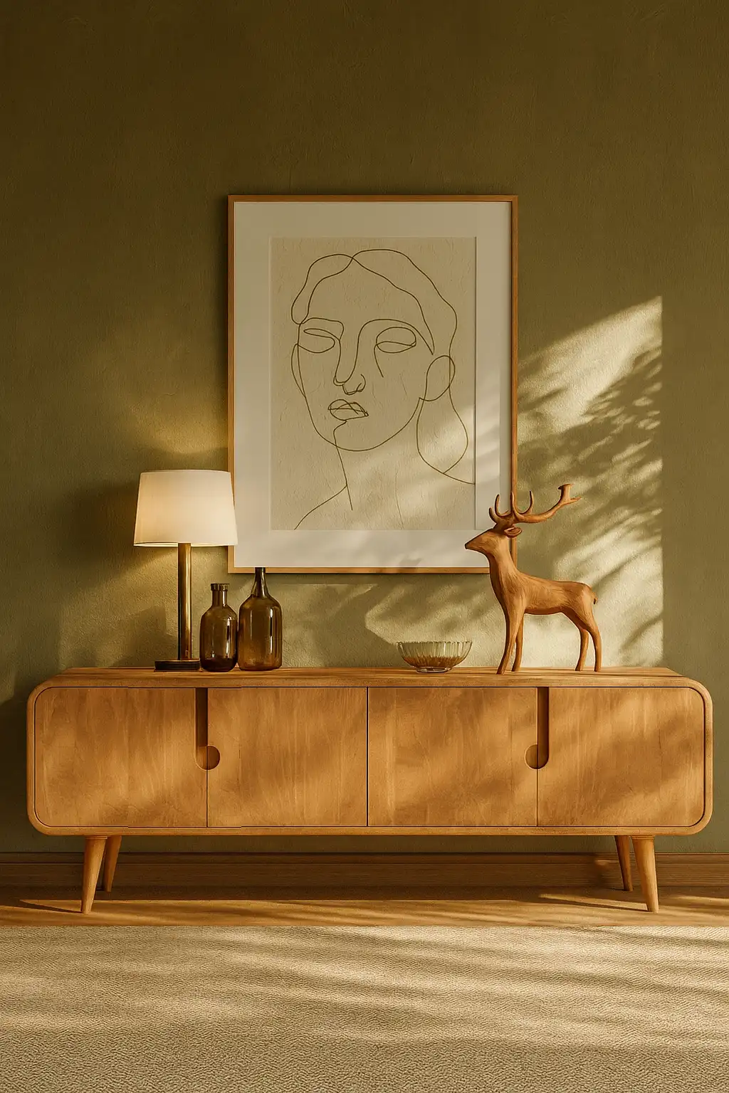 Mueble tv 170cm en Mango y DM London